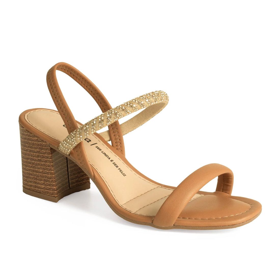 Sandália Dakota Salto Bloco Feminino Cor Caramelo Sandália Dakota Salto Bloco Feminino Cor Caramelo
