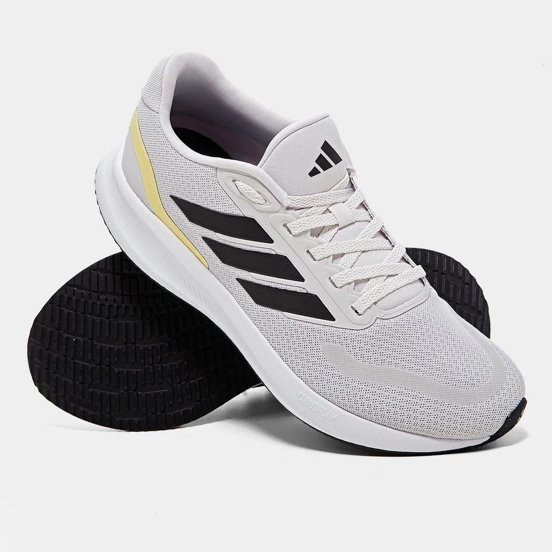 Tênis Adidas RunFalcon 5 Feminino Cor Cinza Tênis Adidas RunFalcon 5 Feminino Cor Cinza