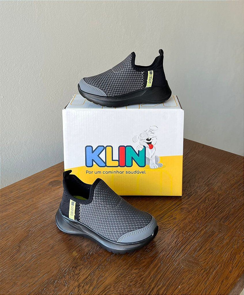 Tênis Klin Freedom Infantil Masculino Cor Preto Tênis Klin Freedom Infantil Masculino Cor Preto