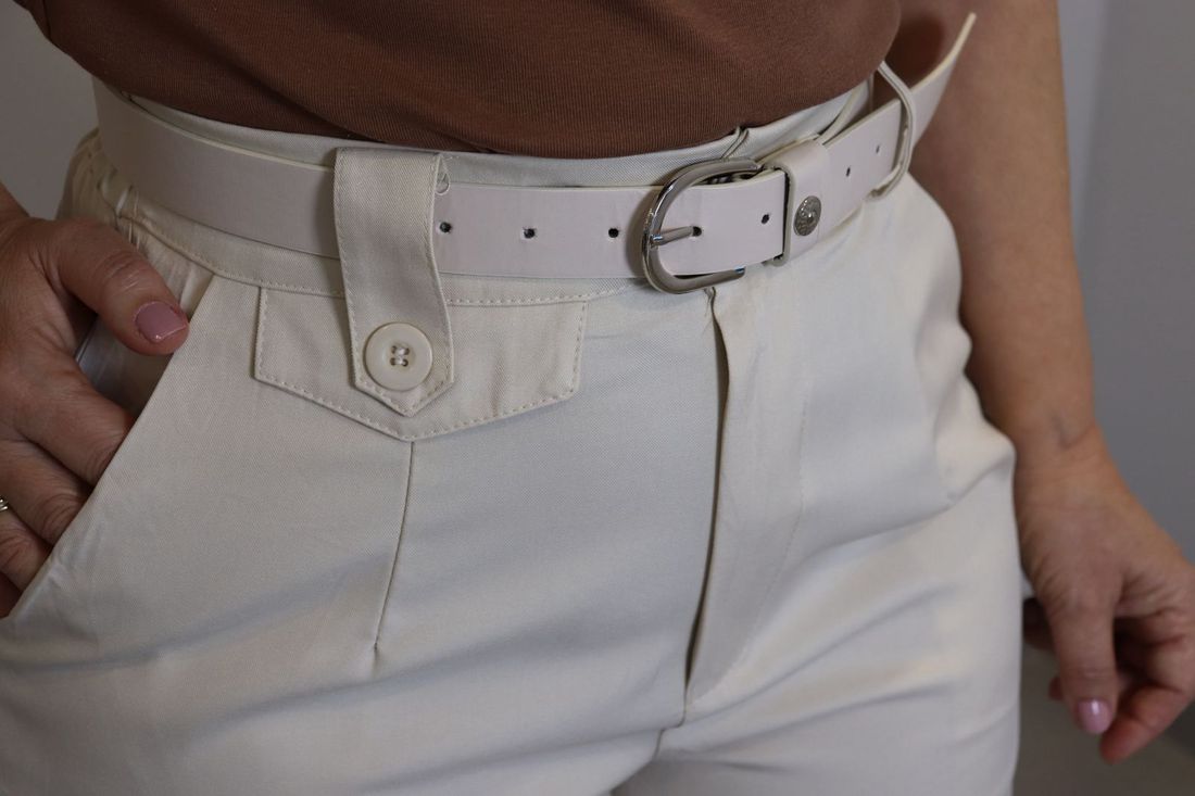 Short Maxma Linho Feminino Cor Off White