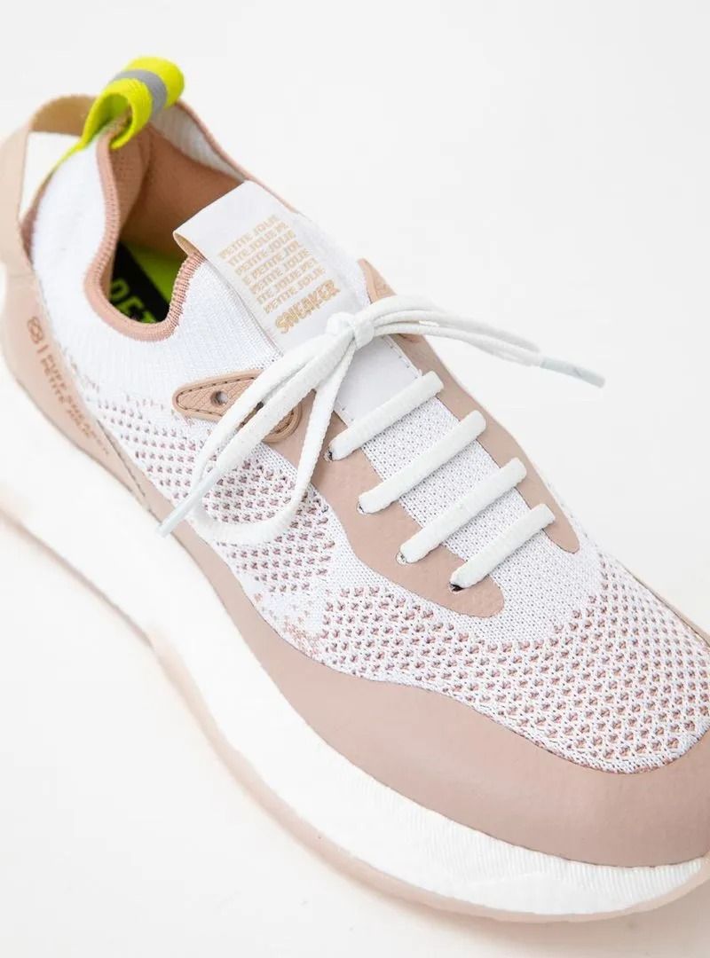 Tênis Petite Jolie Puff Feminino Cor Creme Tênis Petite Jolie Puff Feminino Cor Creme