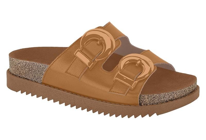 Papete Slide Moleca Feminino Cor Nude Papete Slide Moleca Feminino Cor Nude