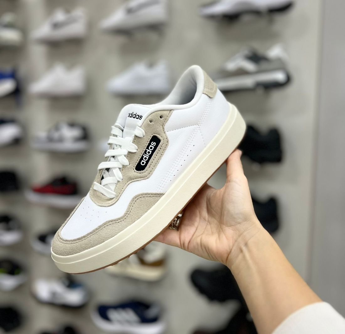 Tênis Adidas Park ST 2.0 Masculino Cor Branco/Bege