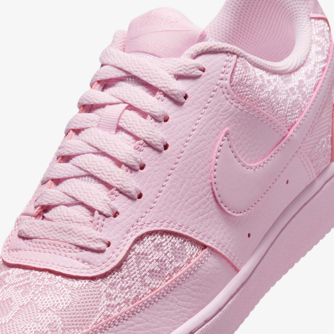 Tênis Nike Court Vision Lo Feminino Cor Rosa Tênis Nike Court Vision Lo Feminino Cor Rosa