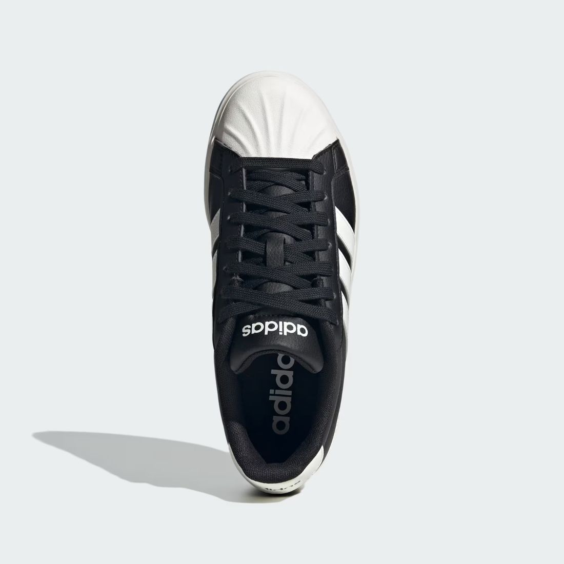 Tênis Adidas Street Talk Feminino Cor Preto/Branco