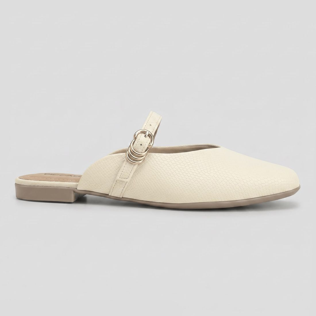 Mule Piccadilly Feminino Cor Off White Mule Piccadilly Feminino Cor Off White