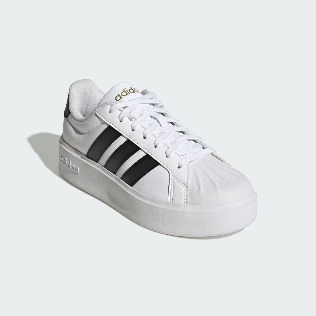 Tênis Adidas Sreet Talk Bold Feminino Cor Branco/Preto