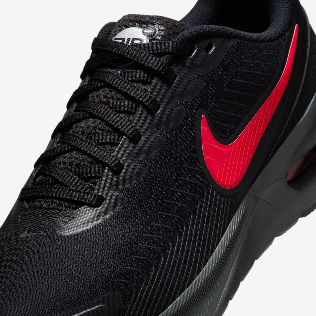 Tênis Nike Air Max Nuaxis Masculino Cor Preto/Vermelho Tênis Nike Air Max Nuaxis Masculino Cor Preto/Vermelho