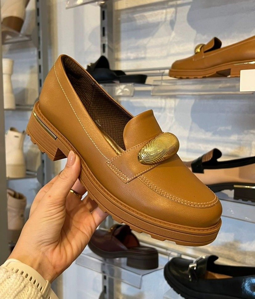Mocassim Loafer Picadilly Feminino Cor Mascavo Mocassim Loafer Picadilly Feminino Cor Mascavo