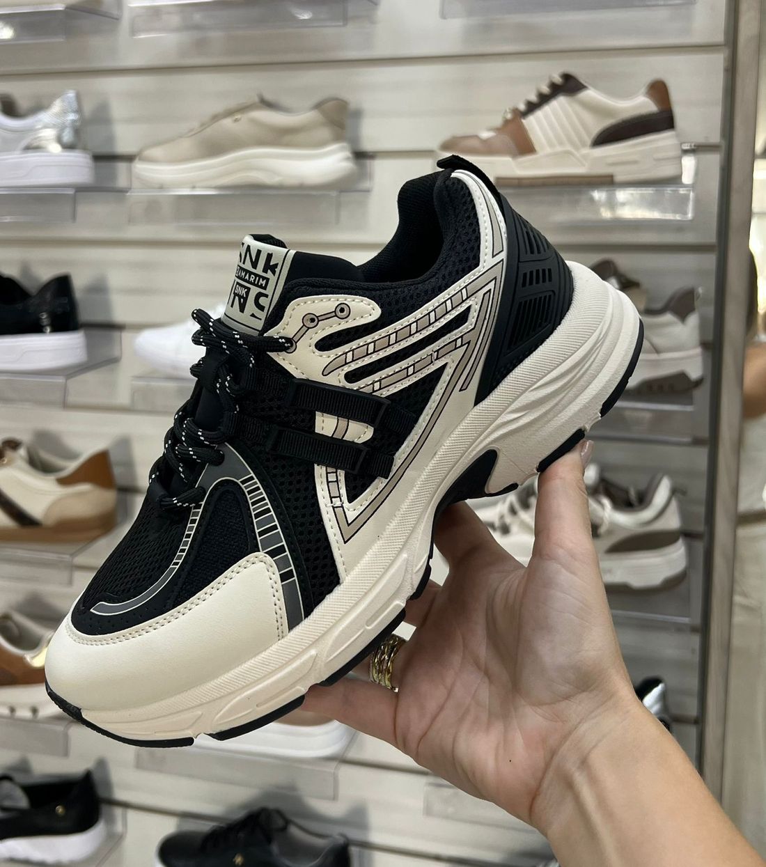 Tênis Ramarim Casual Feminino Cor Preto