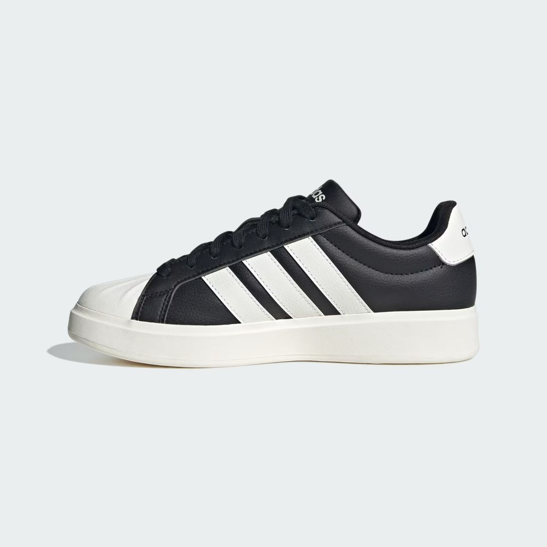 Tênis Adidas Street Talk Feminino Cor Preto/Branco
