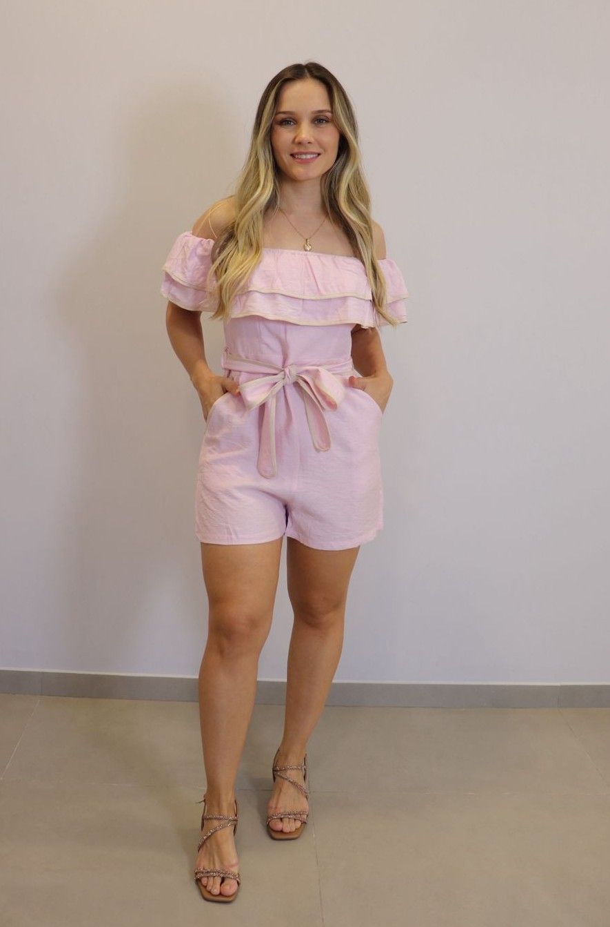 Macaquinho My Crush Feminino Cor Rosa