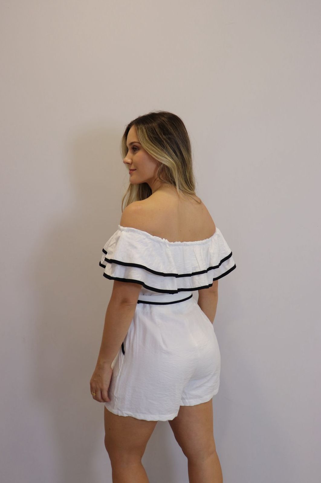 Macaquinho My Crush Feminino Cor Branco