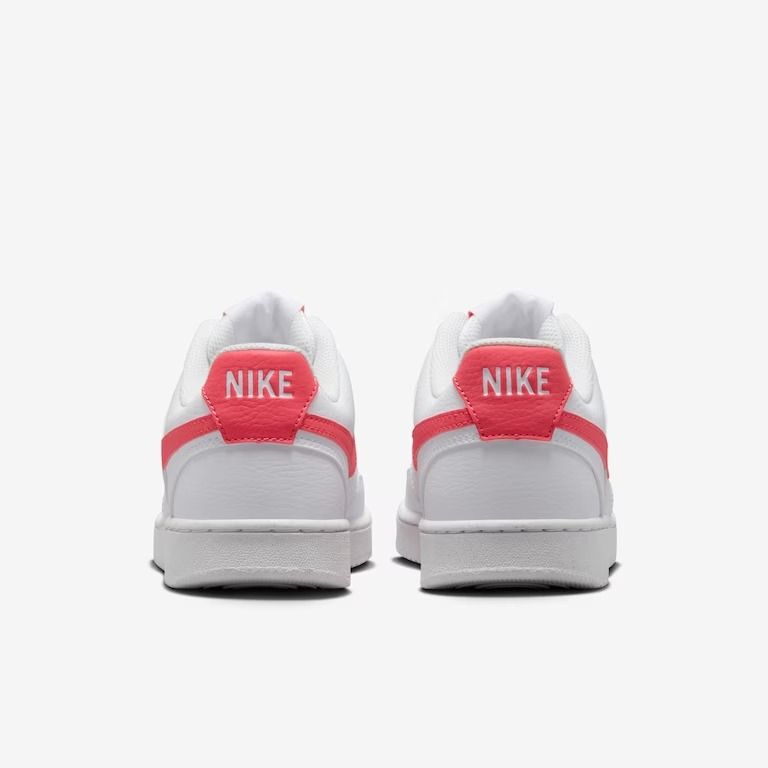 Tênis Nike Court Vision Lo Feminino Cor Branco/Coral Tênis Nike Court Vision Lo Feminino Cor Branco/Coral
