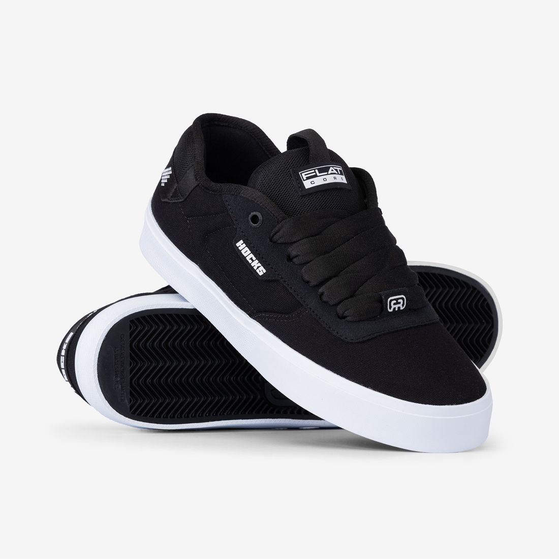 Tênis Hocks Skate Flat Core Masculino Cor Classic Black