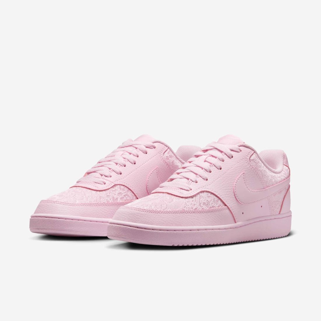 Tênis Nike Court Vision Lo Feminino Cor Rosa Tênis Nike Court Vision Lo Feminino Cor Rosa