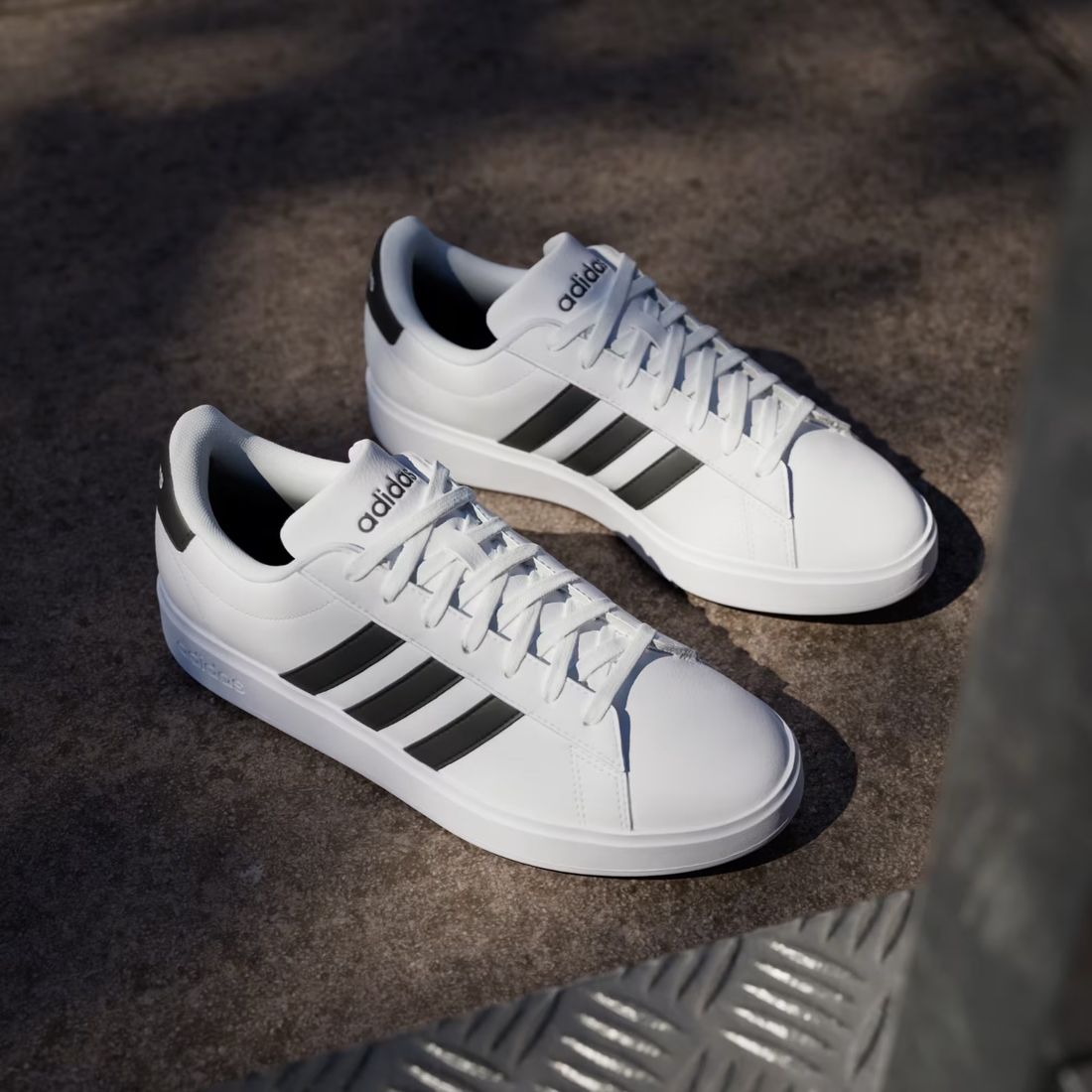 Tênis Adidas Grand Court 2.0 Masculino Cor Branco Tênis Adidas Grand Court 2.0 Masculino Cor Branco