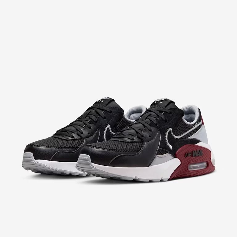 Tênis Nike Air Max Excee Masculino Cor Preto/Bordô Tênis Nike Air Max Excee Masculino Cor Preto/Bordô