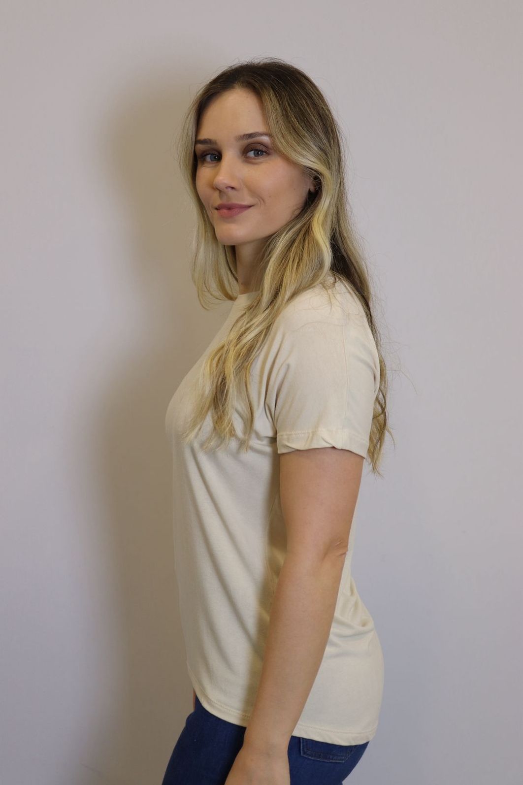 Blusa Lzt Viscose Feminino Cor Capuccino Blusa Lzt Viscose Feminino Cor Capuccino