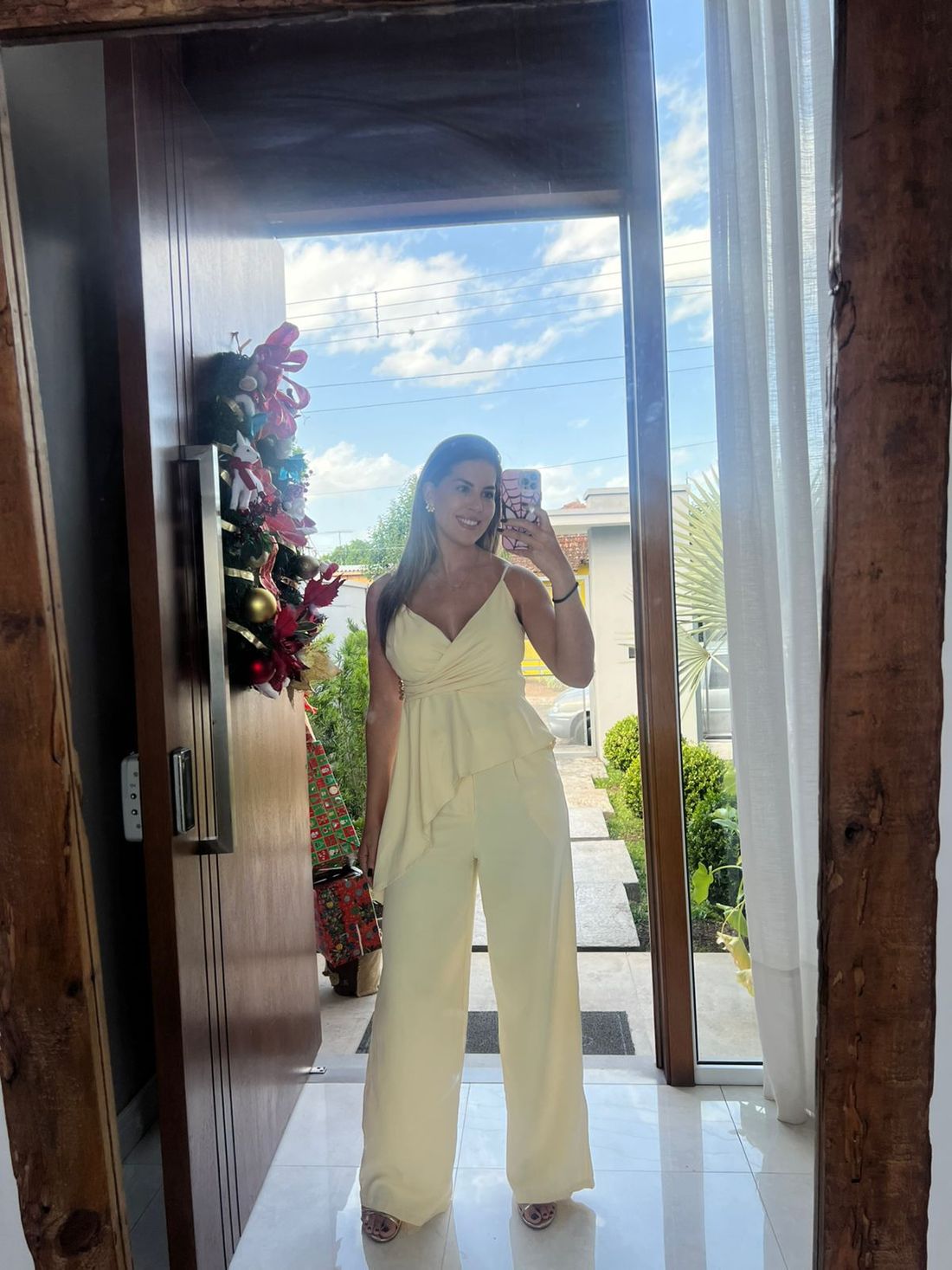 Conjunto Alfaiataria My Crush Feminino Cor Amarelo