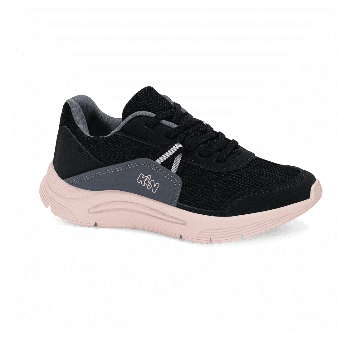Tênis Klin New Sports Infantil Feminino Cor Preto Tênis Klin New Sports Infantil Feminino Cor Preto
