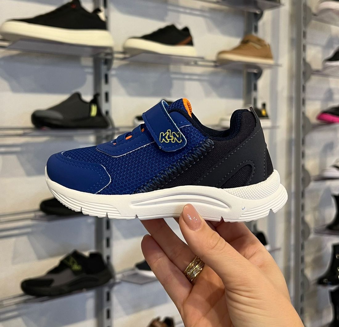 Tênis Klin New Sport Mini Infantil Cor Azul Royal Tênis Klin New Sport Mini Infantil Cor Azul Royal