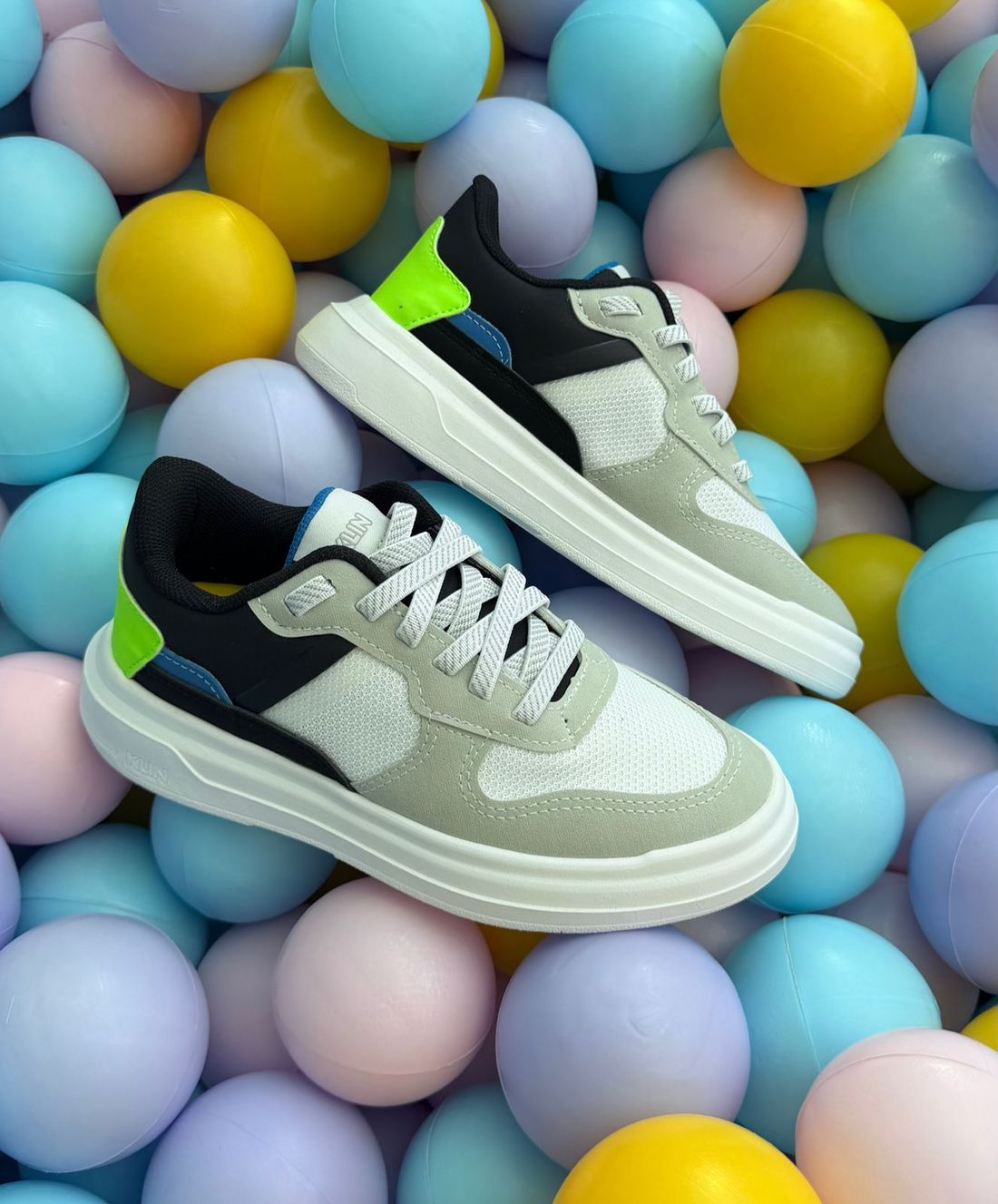 Tênis Klin Next Kids Infantil Masculino Cor Branco