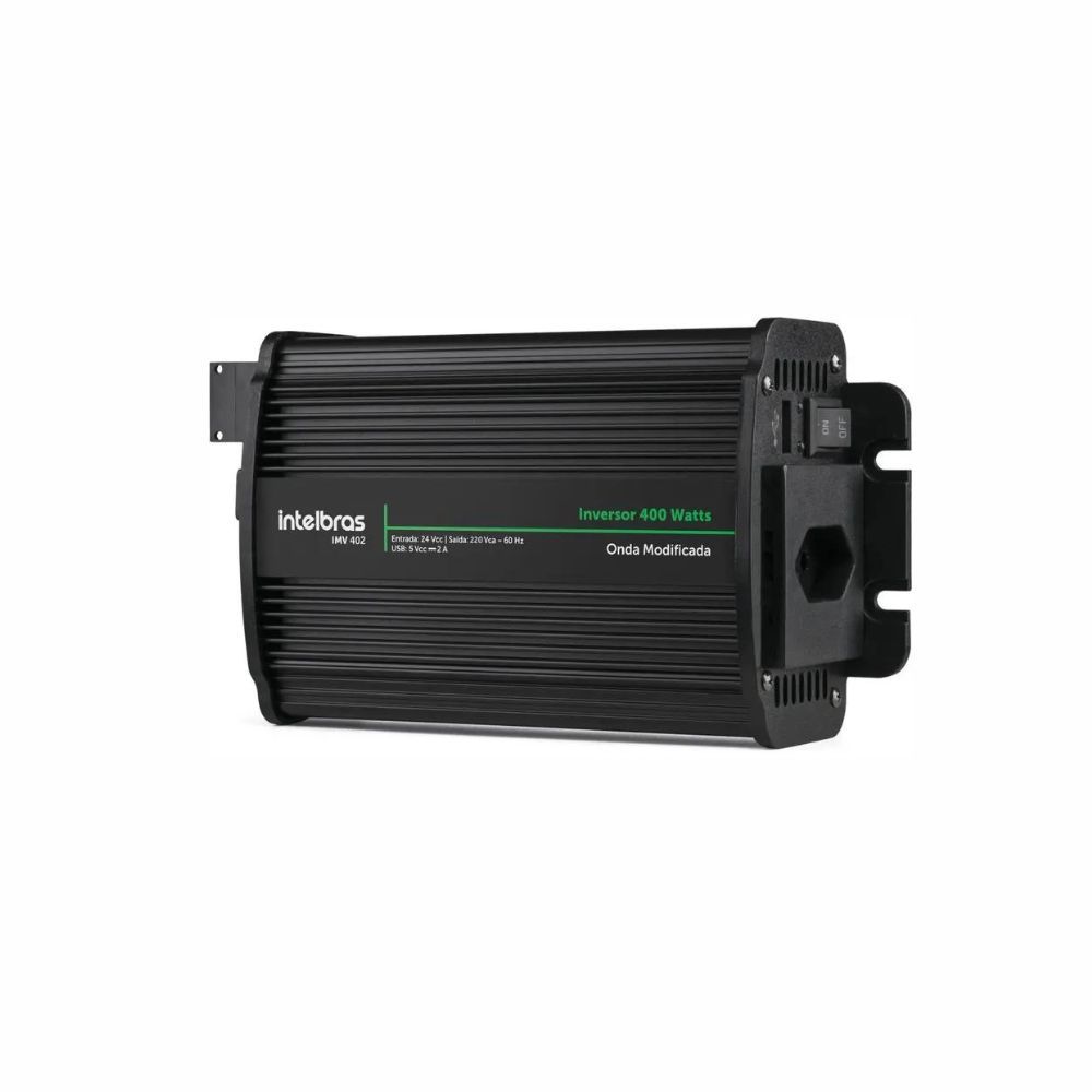 INVERSOR DE TENSAO MODIFICADA 400W 24VCC P/ 220VAC IMV402