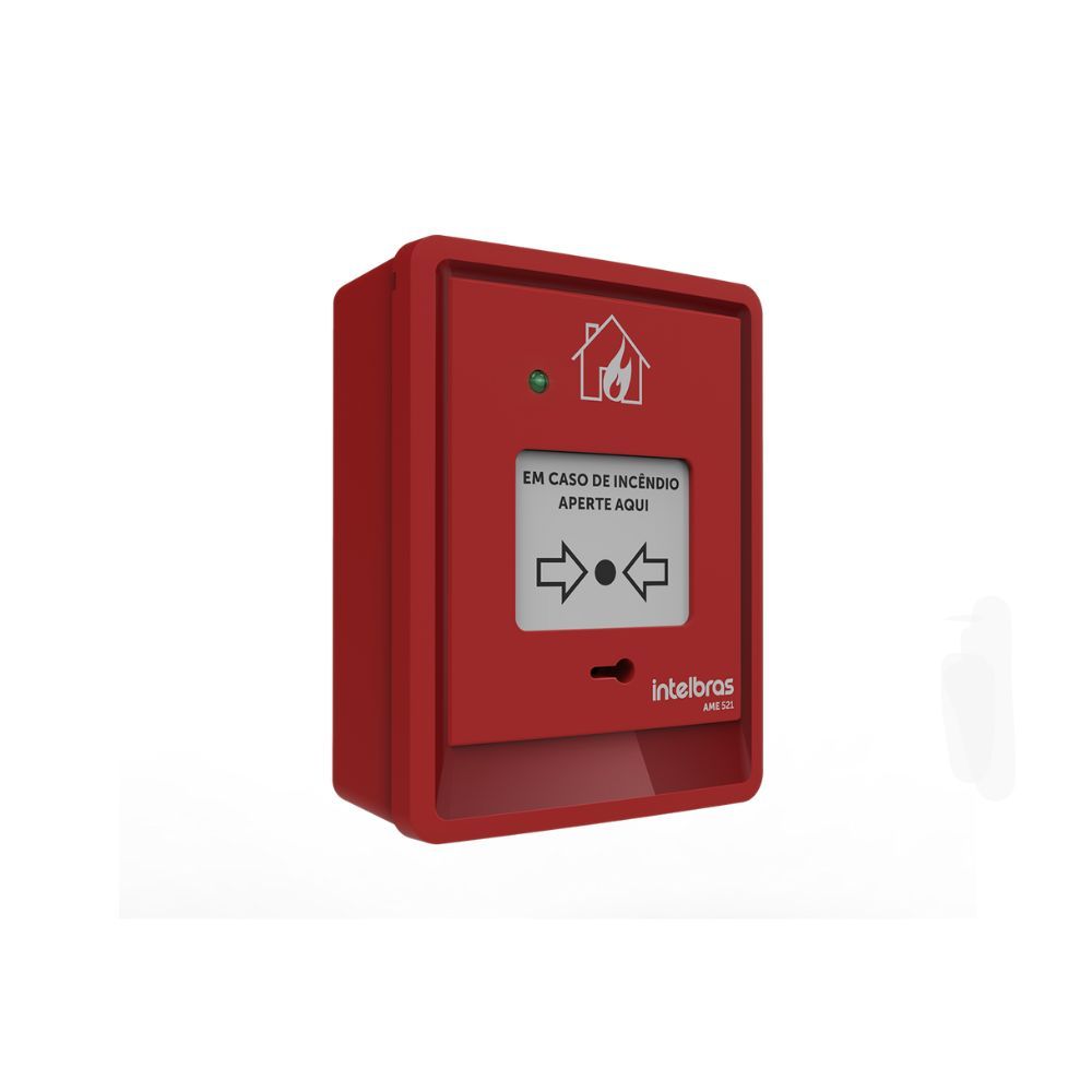 ACIONADOR MANUAL ENDERECAVEL S/ SIRENE AME 521 ACIONADOR MANUAL ENDERECAVEL S/ SIRENE AME 521