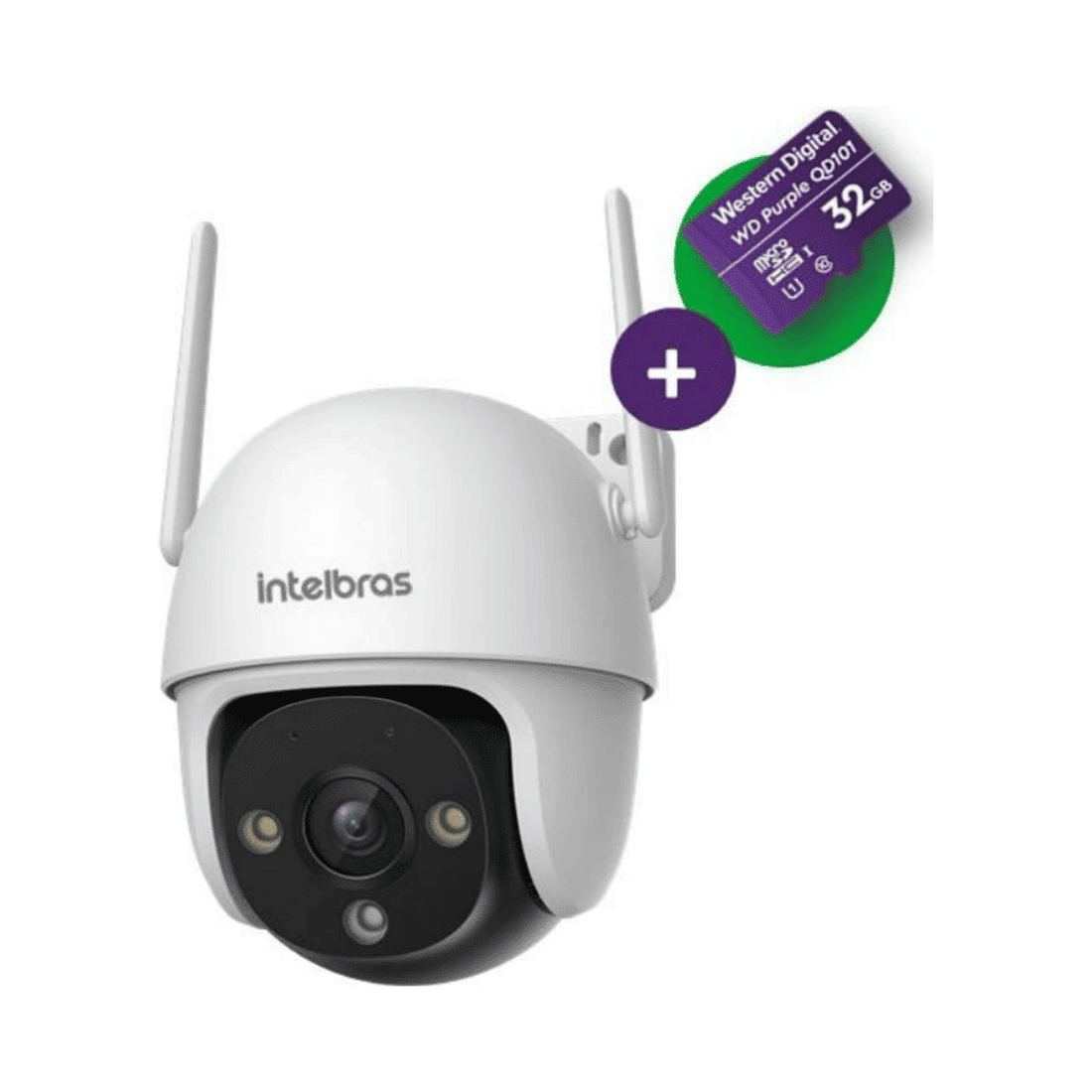 CAMERA DE VIDEO WI-FI FULL HD IM7 S FULL COLOR C/ MICROSD 32GB