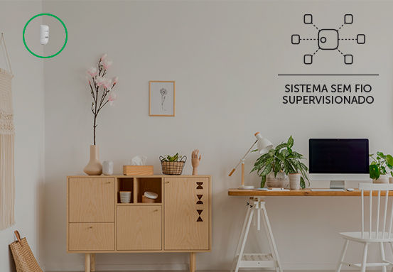 SENSOR MOVIMENTO PASSIVO S/FIO IVP 5000 SMART LD