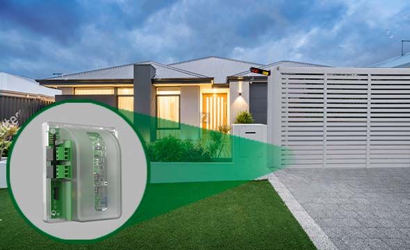 PLACA AUXILIAR AUTOMATIZADOR DE PORTAO CA1000 PLACA AUXILIAR AUTOMATIZADOR DE PORTAO CA1000