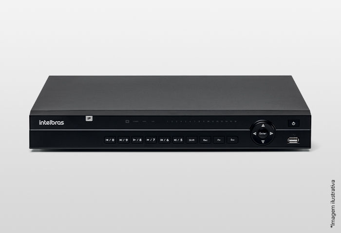 NVD 1432 C/HD 4TB AM - GRAVADOR DIGITAL DE VIDEO EM REDE - 32 CANAIS - 4K - ATE