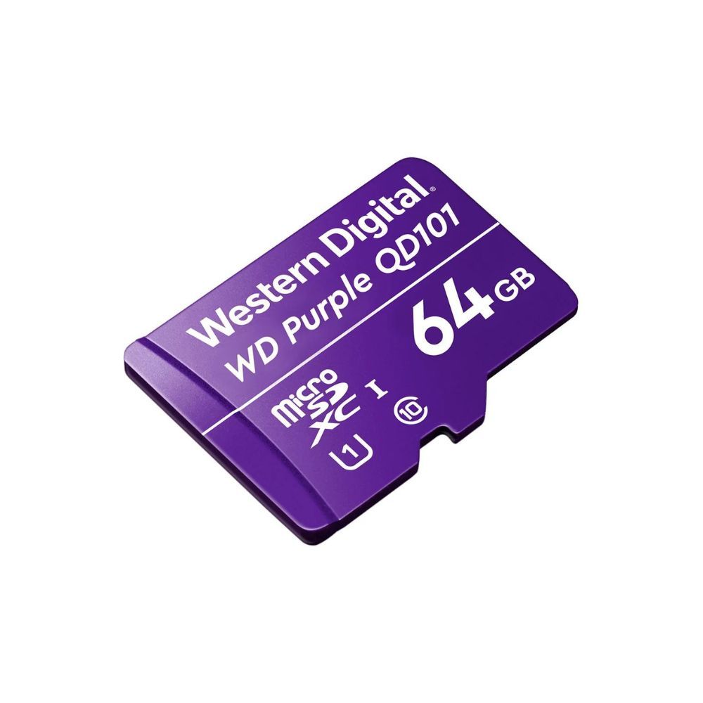 Cartão de memória micro-SD 64 GB WD Purple Cartão de memória micro-SD 64 GB WD Purple