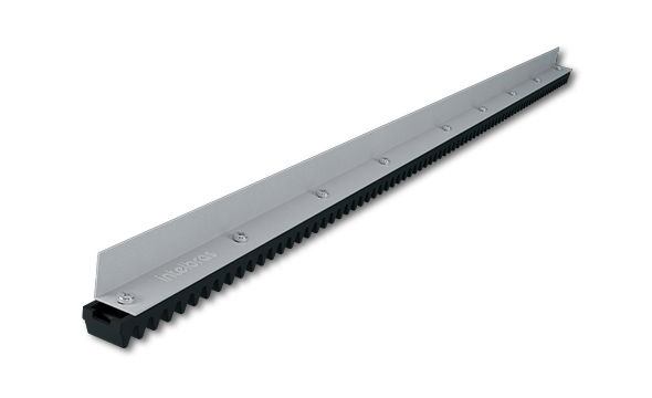 CREMALHEIRA DE ALUMINIO C/ GOMOS DE ABS 1,0M CREMALHEIRA DE ALUMINIO C/ GOMOS DE ABS 1,0M