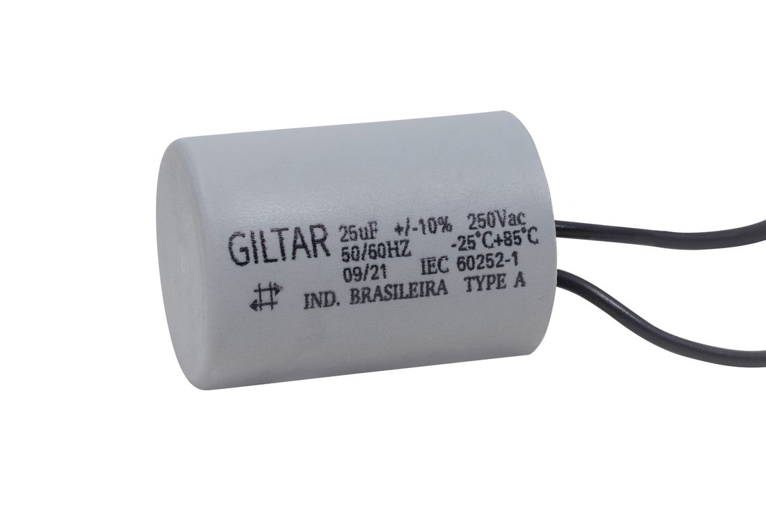 CP-1002 CAPACITOR 25 UF X 250 VAC - CP-1002 - GILTAR CP-1002 CAPACITOR 25 UF X 250 VAC - CP-1002 - GILTAR
