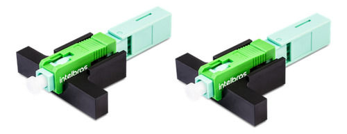 CONECTOR CAMPO CLICK SC/APC P/FIBRA OPTICA- APC-XFF 2C(10P)