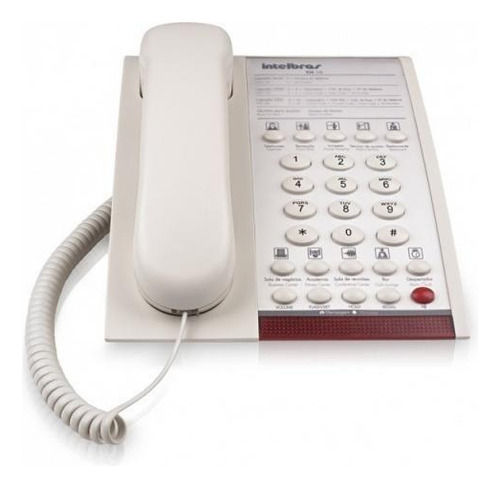 TELEFONE DE HOTEL - INTELBRAS TH10 PRETO TELEFONE DE HOTEL - INTELBRAS TH10 PRETO