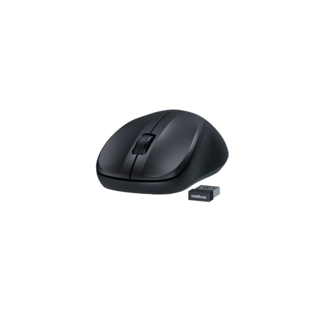 MOUSE INTELBRAS MSI55 - SEM FIO PRETO BL