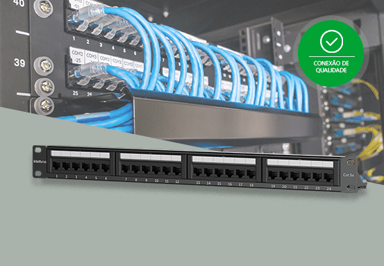 PATCH PANEL IMPACT LAN CAT5E PP524 PATCH PANEL IMPACT LAN CAT5E PP524