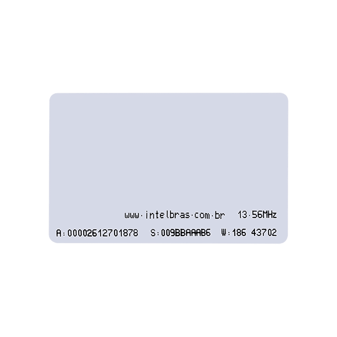 CARTAO ACIONADO POR APROXIMACAO RFID 13.56MHZ TH 2000 MF