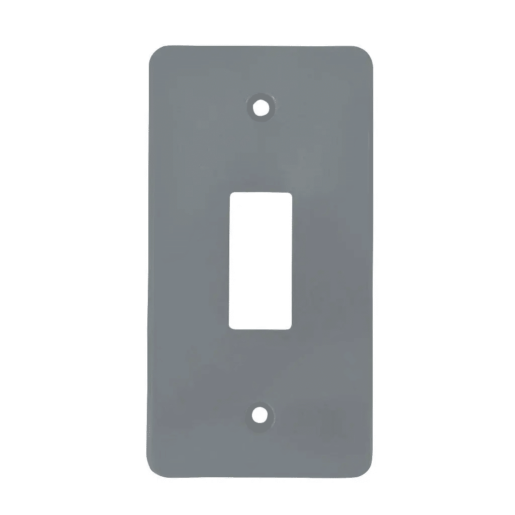 TAMPA 1 TECLA PVC 3/4" - CINZA - CLC TAMPA 1 TECLA PVC 3/4" - CINZA - CLC