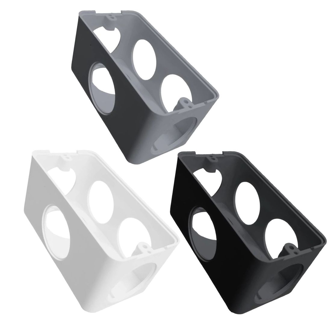 CAIXA 6 ENTR PVC 1" - CINZA - CLC CAIXA 6 ENTR PVC 1" - CINZA - CLC