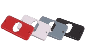 TAMPA 1 TOMADA HORIZONTAL PVC 3/4" - CINZA - CLC