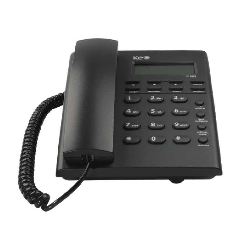 TELEFONE COM IDENTIFICADOR DE CHAMADAS KEO K302 GF