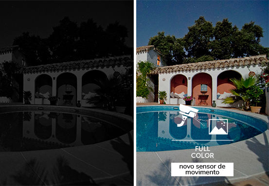 VHD 3240 FC+ - CAMERA BULLET LED, FULL COLOR E IR INTELIGENTE, MICROFONE EMBUTID