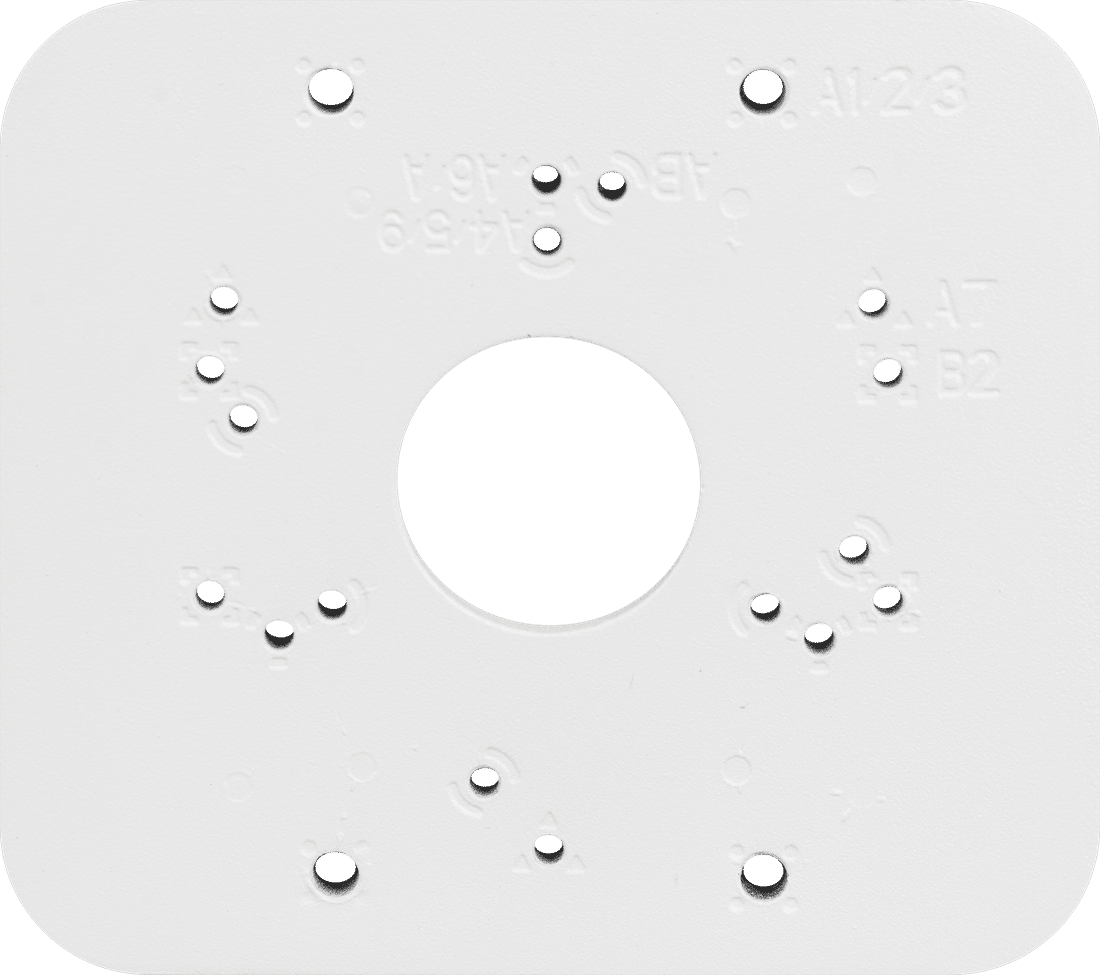 Suporte Metálico para Sustentação de Câmeras - VBOX 3000 P