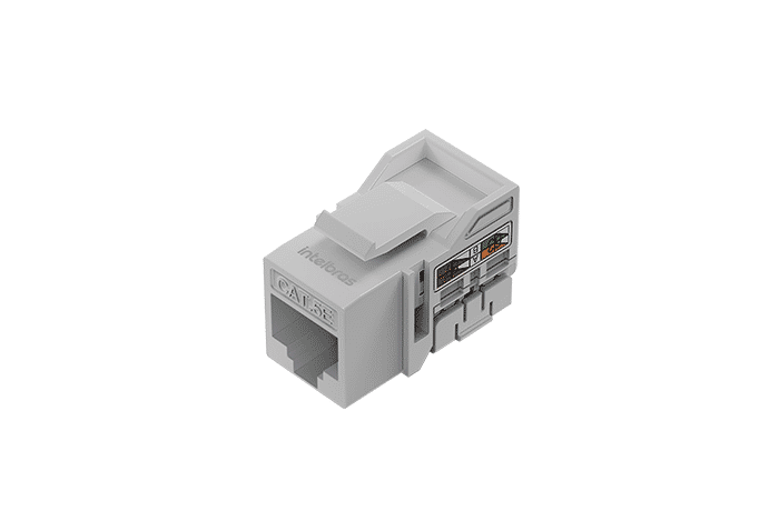 CONECTOR RJ45 FEMEA 90° CAT 6 KEYSTONE JACK