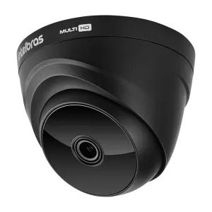 VHD 1220 D BLACK - GERACAO 8 - CAMERA DOME PRETA COM INFRAVERMELHO MULTI HD®, 4X