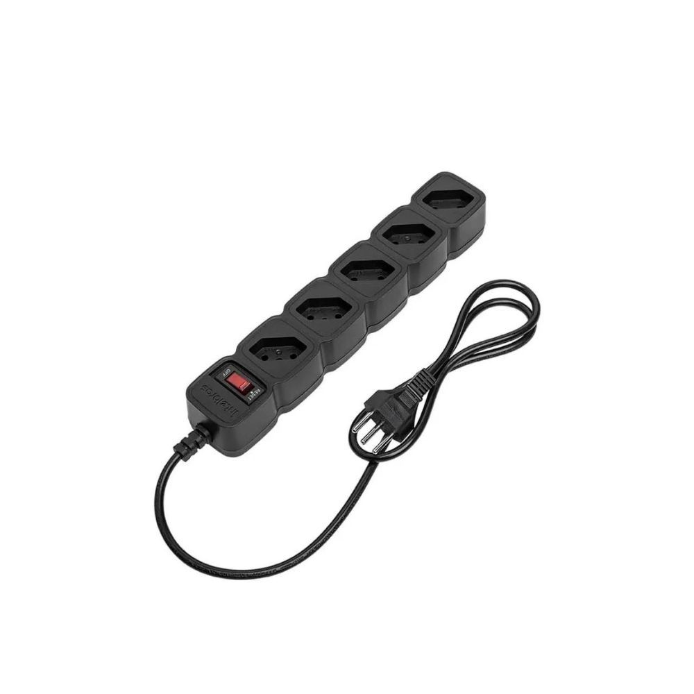 PROTETOR ELETRONICO COM 5 TOMADAS - EPE 205 PT